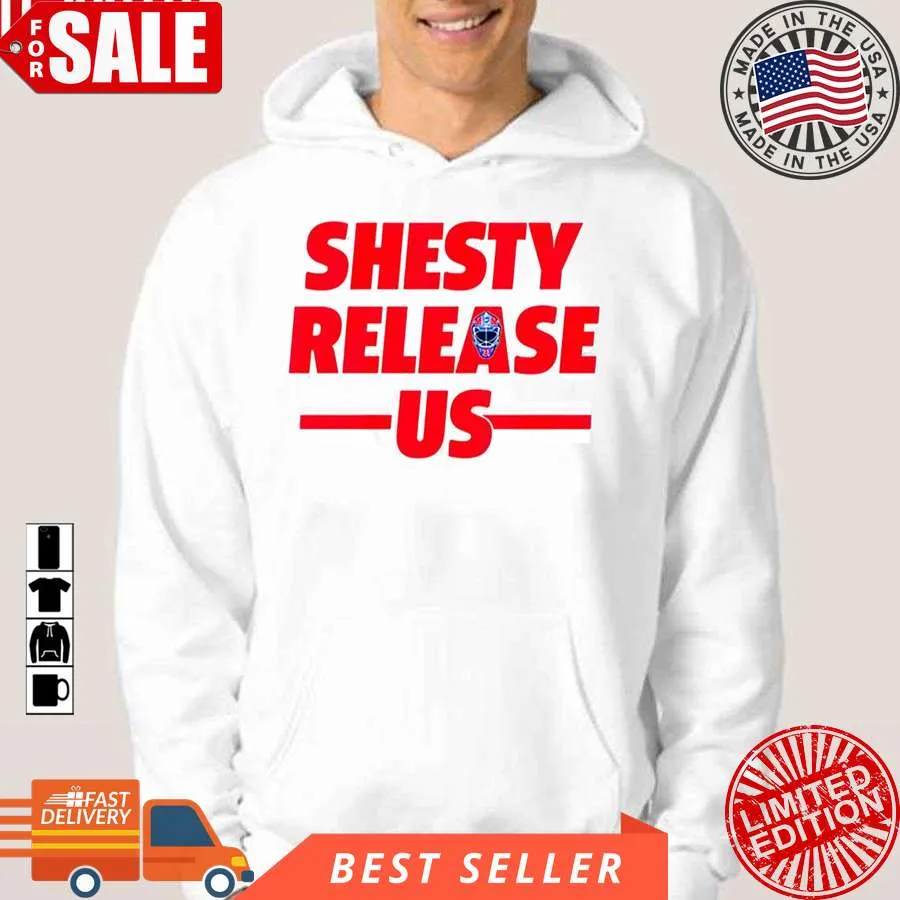 Funny Shesty Release Us New York Rangers Igor Shesterkin Unisex Hoodie Plus Size