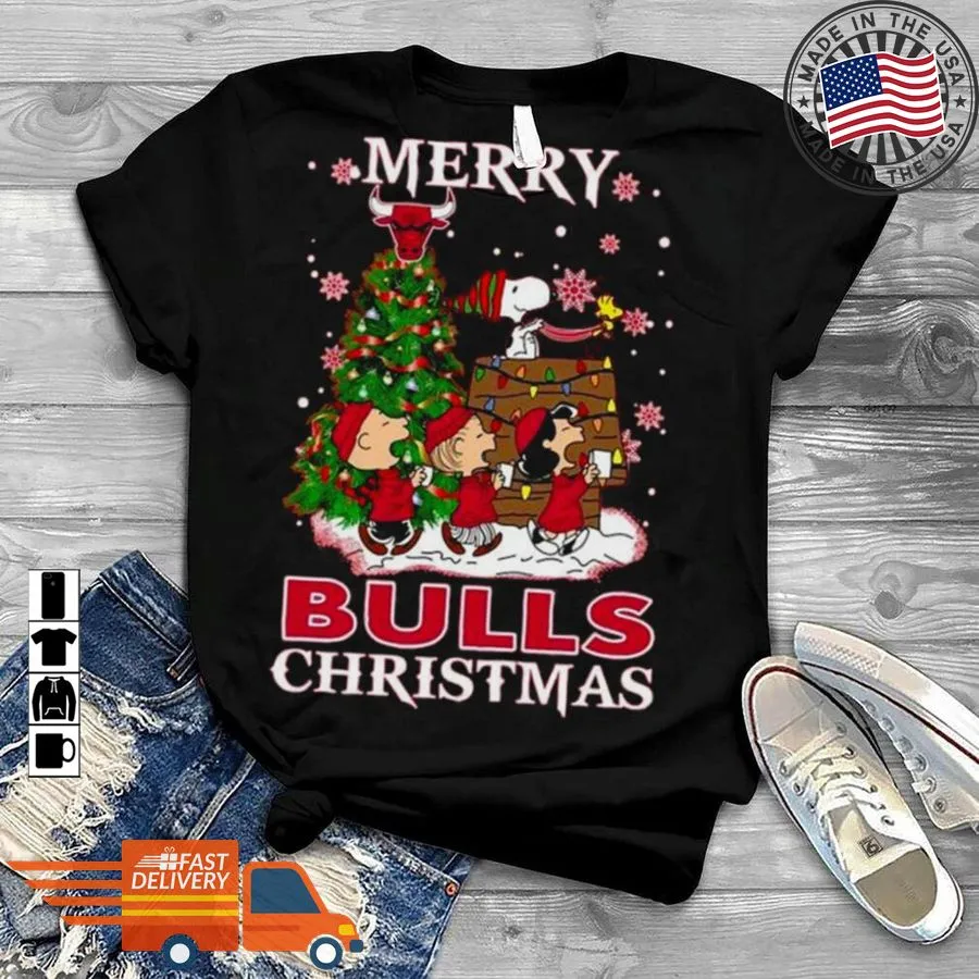 Romantic Style Snoopy And Friends Merry Carolina Hurricanes Christmas Shirt V-Neck Unisex