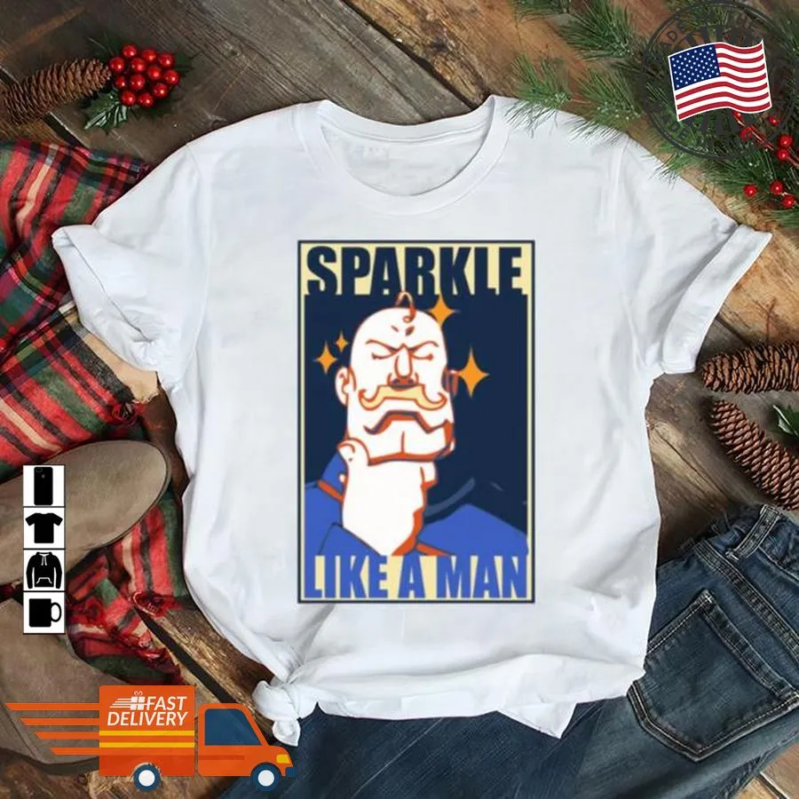 Funny Sparkle Like A Man Fullmetal Alchemist Shirt Unisex Tshirt