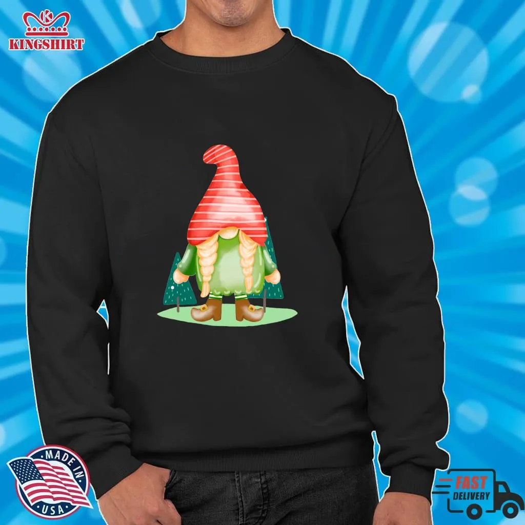 Vote Shirt Christmas Funny Gnomes Pullover Sweatshirt Unisex Tshirt