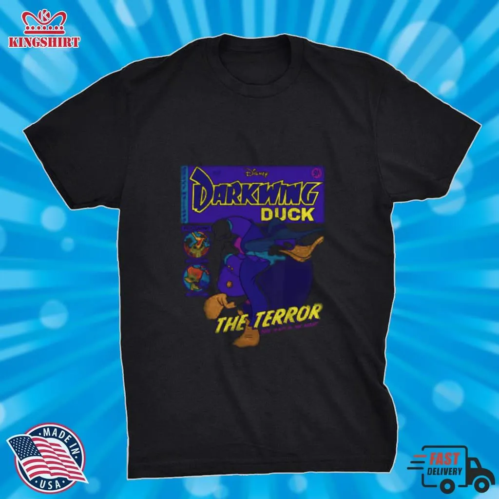 Vote Shirt Darkwing Duck Super Hero Disney The Terror Shirt Unisex Tshirt