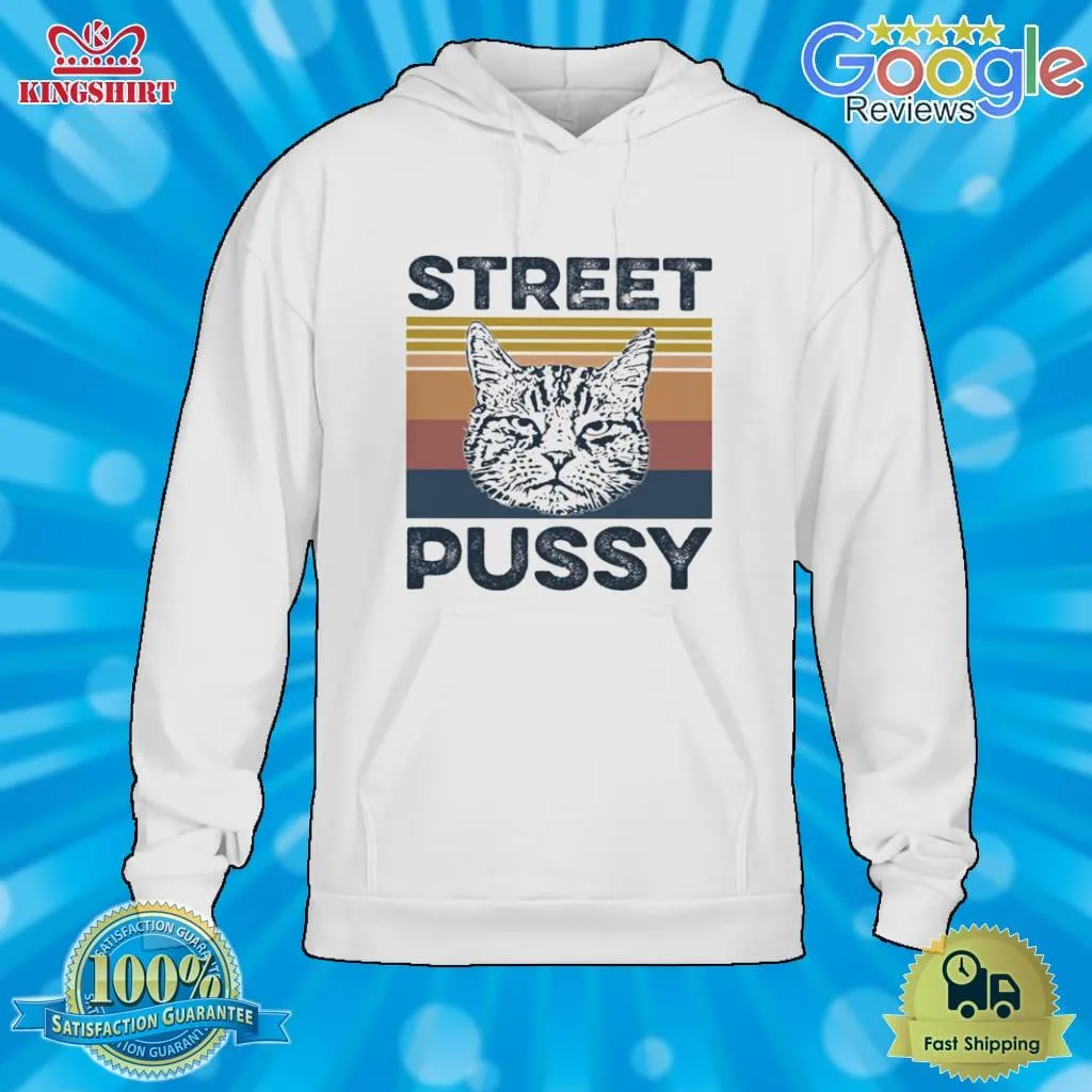 Oh Street Pussy Cat Vintage Shirt Long Sleeve