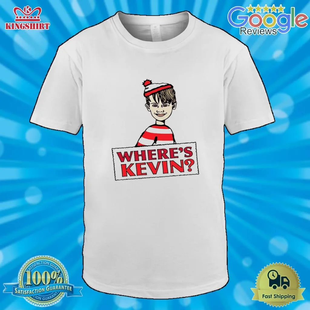 Best WhereS Kevin Merry Christmas Shirt Plus Size