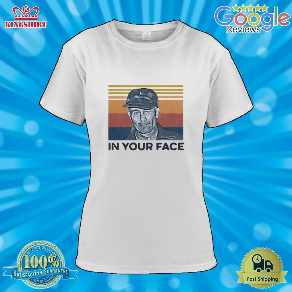 Be Nice Ed Gein In Your Face Vintage Shirt Plus Size