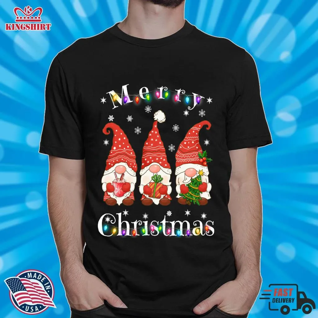 Awesome Gnome Christmas Pajamas Merry Christmas  Pullover Hoodie Size up S to 4XL