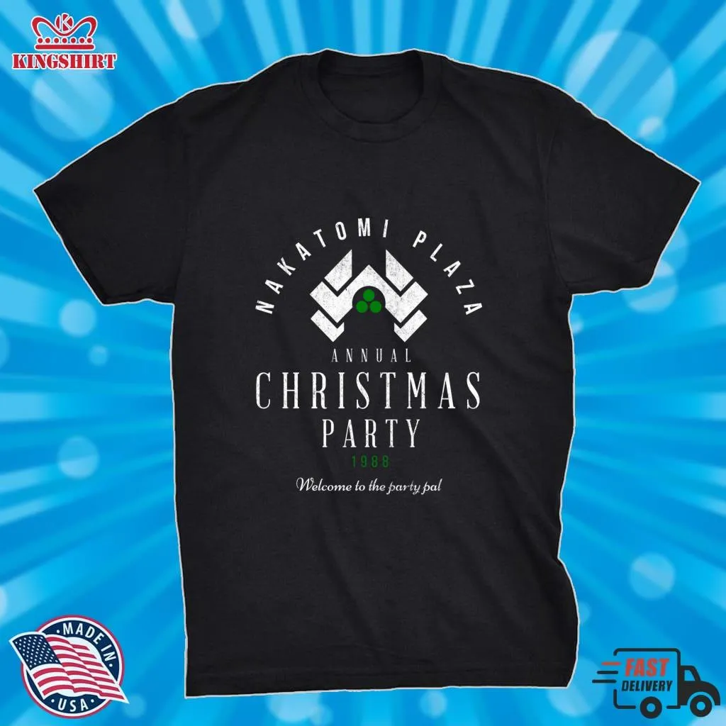 Official Nakatomi Plaza Annual Christmas Party 1988 Essential T Shirt Shirt