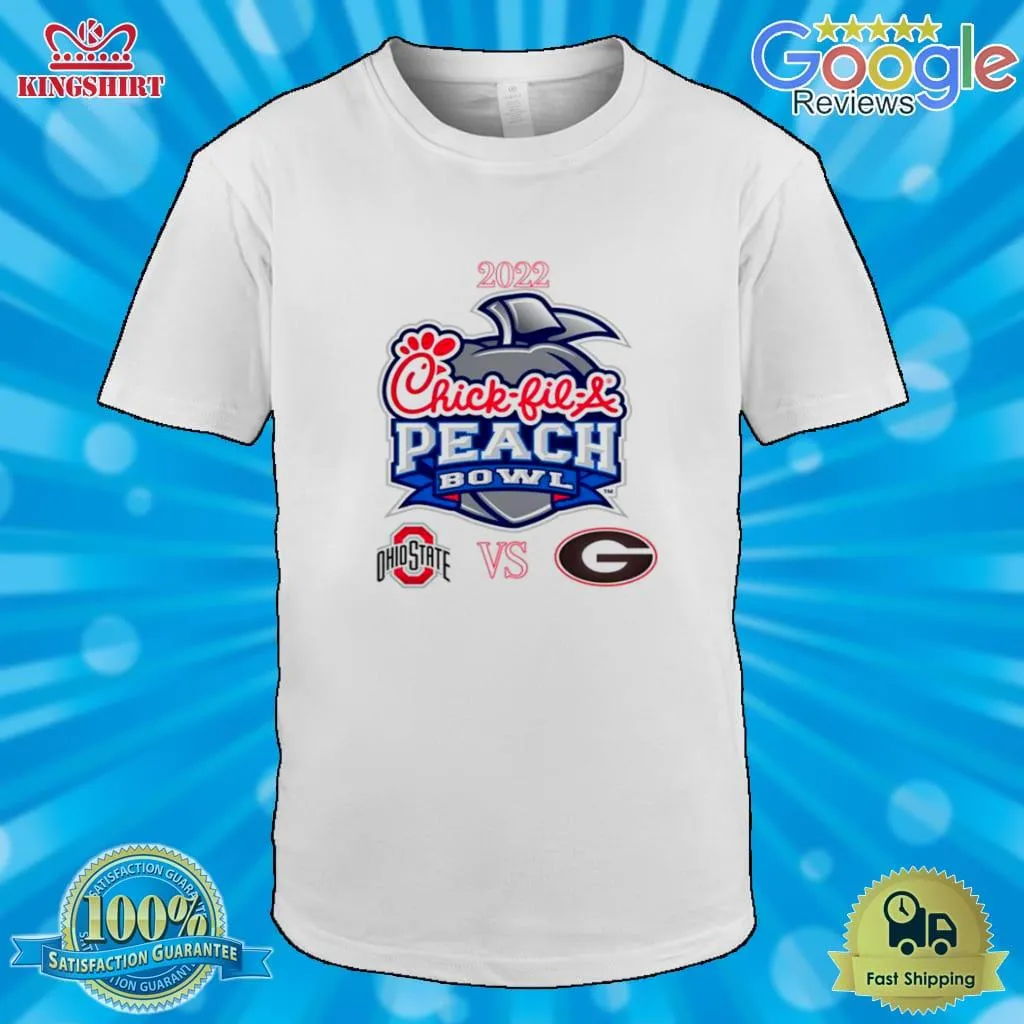 Vote Shirt Ohio State University Vs Georgia Bulldogs 2022 Peach Bowl Apparel Match Up Shirt Tank Top Unisex
