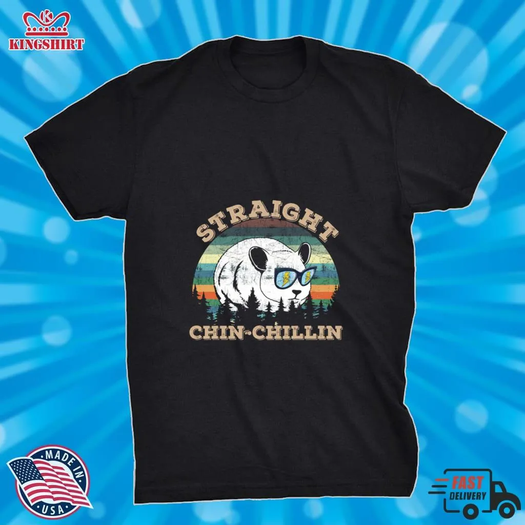 Vintage Straight Chin Chillin Shirt Size up S to 4XL