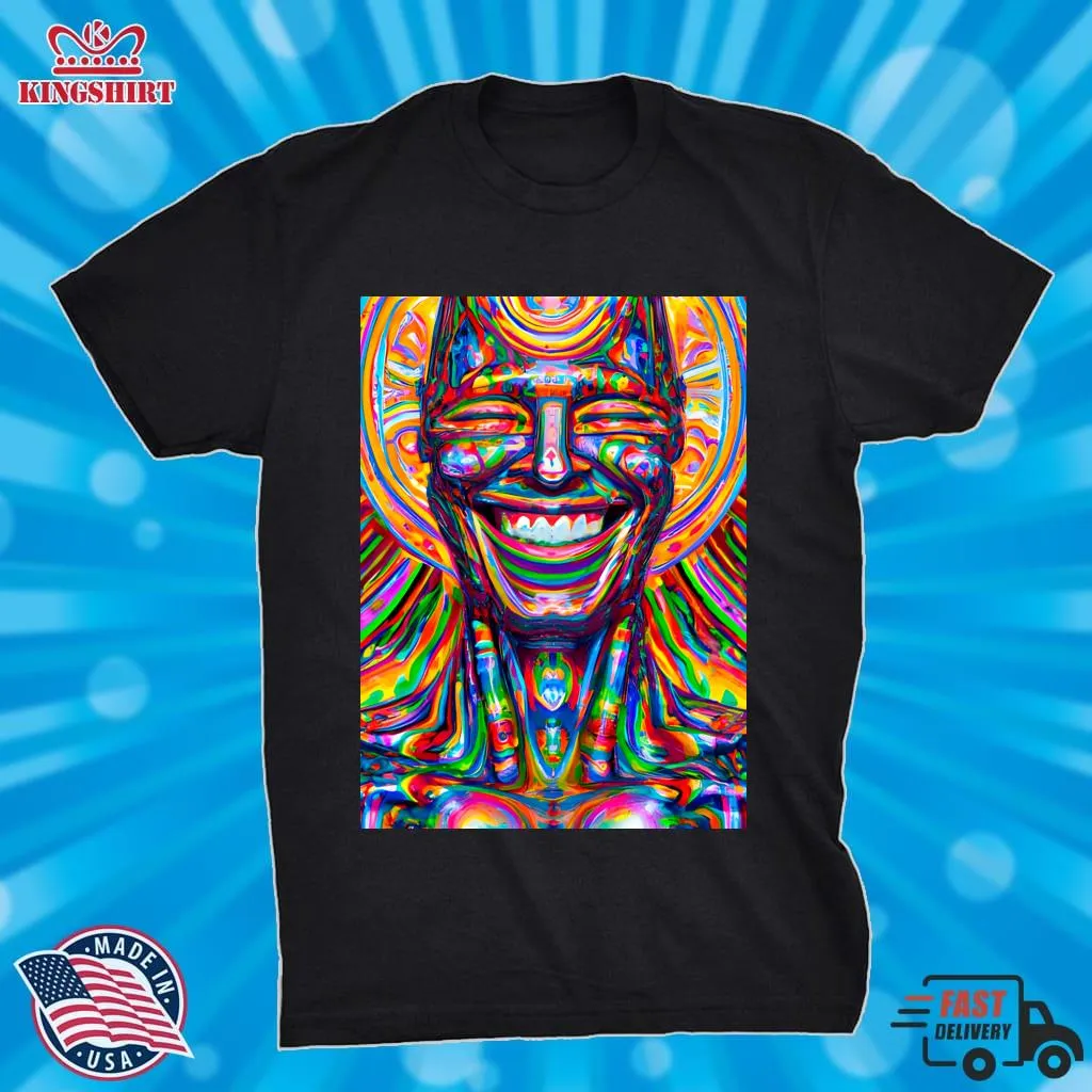 Vote Shirt Transcendent Joy   Trippy Psychedelic Art Classic T Shirt Tank Top Unisex