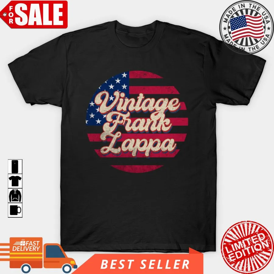 Top Vintage Frank Personalized American Flag Proud Name T Shirt, Hoodie, Sweatshirt, Long Sleeve Men T-Shirt