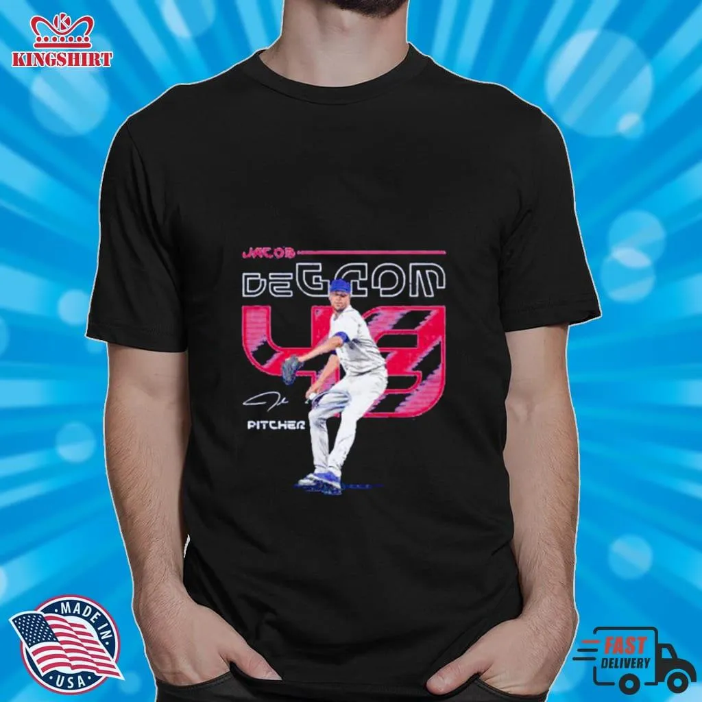 Awesome Jacob Degrom Texas Rangers Baseball Picher Number 48 Shirt SweatShirt