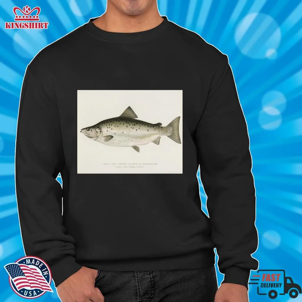 Awesome Male Land Locked Salmon  Classic T Shirt SweatShirt