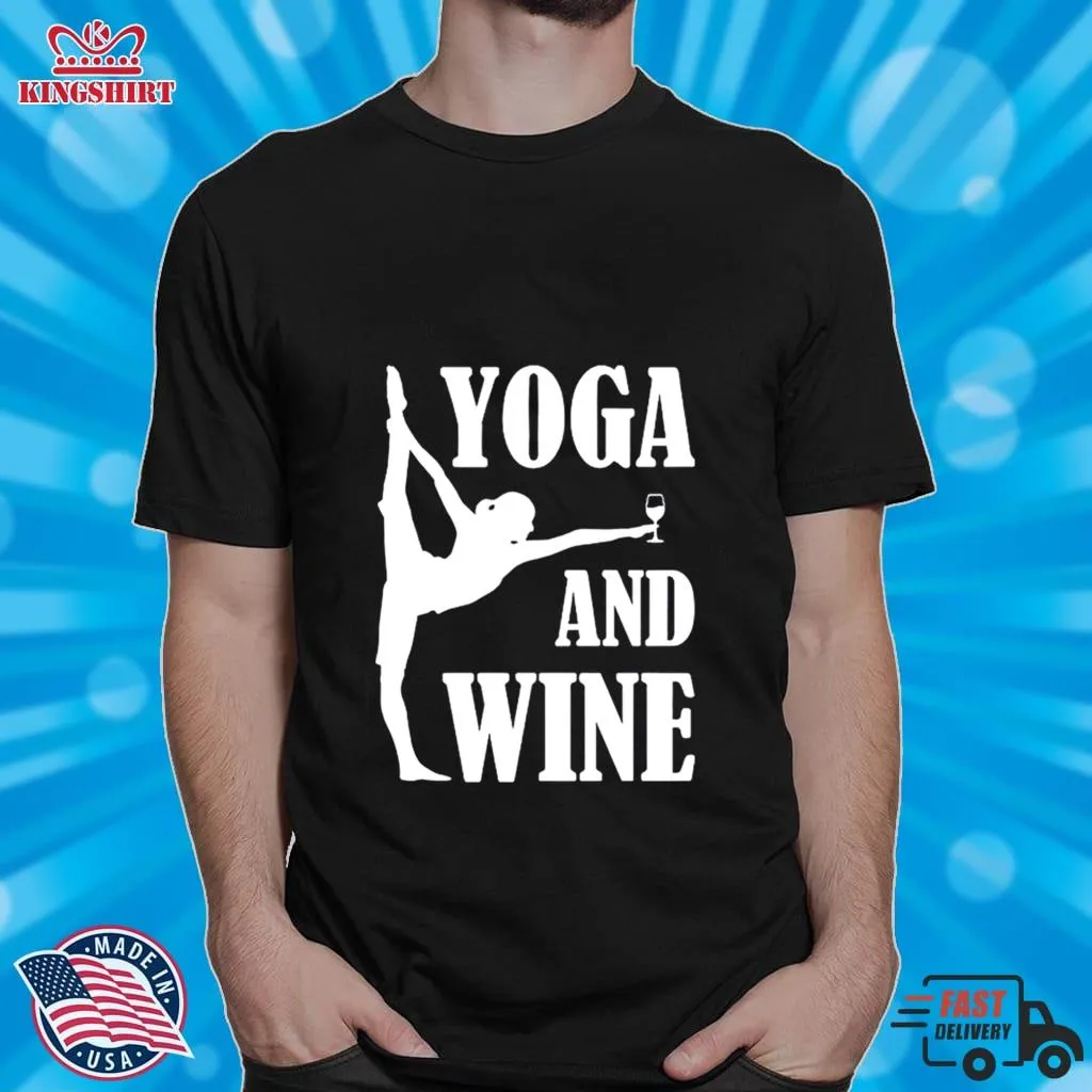 Vote Shirt The Girl Yoga And Wine Shirt Unisex Tshirt