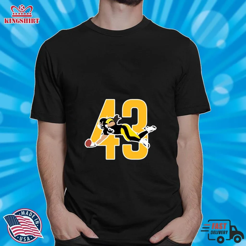 Original The Steel Curtain 43 Troy Polamalu Pittsburgh Steelers Team Shirt