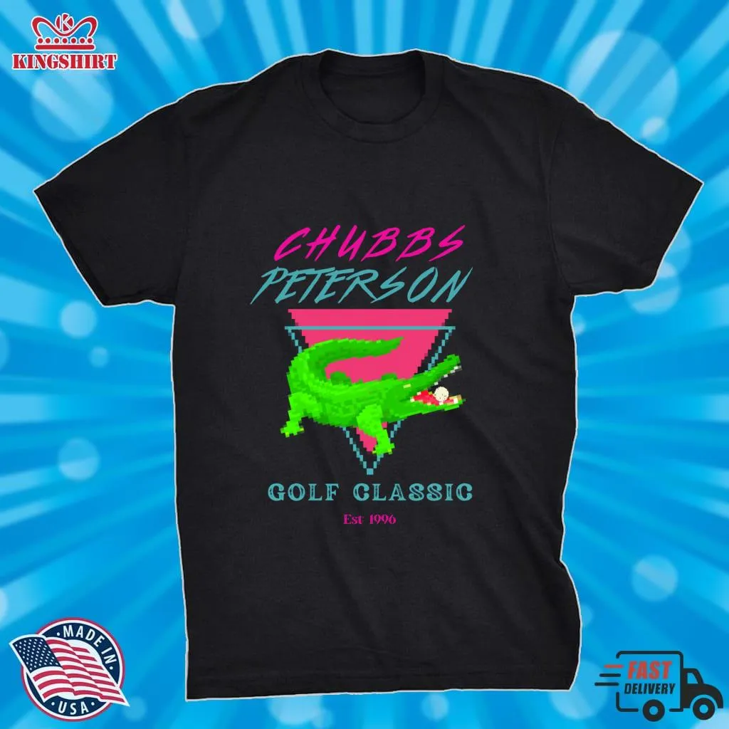 Be Nice Funny Chubbs Peterson 90S Retro Golf Classic Alligator 1996   Happy Gilmore Inspired Classic T Shirt SweatShirt