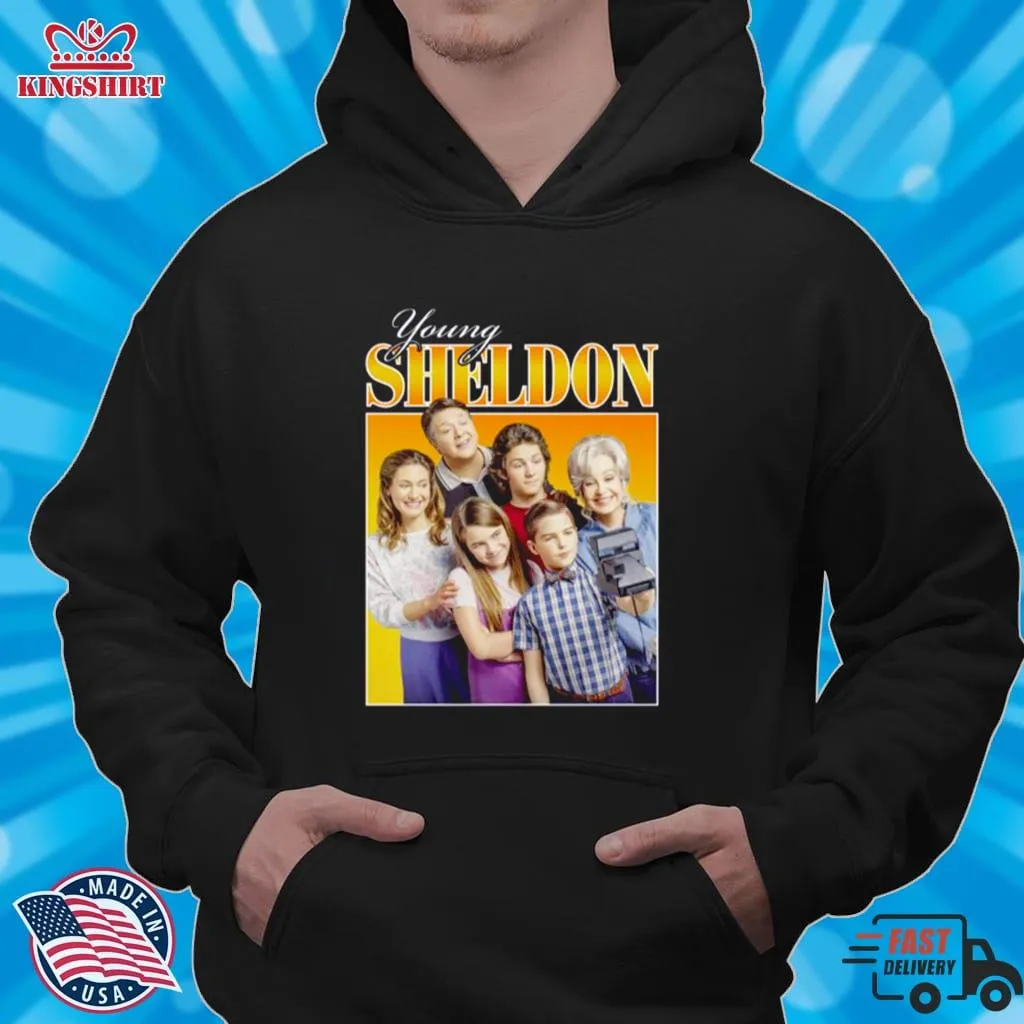 Original Funny Movie Young Sheldon Squad Goal Shirt