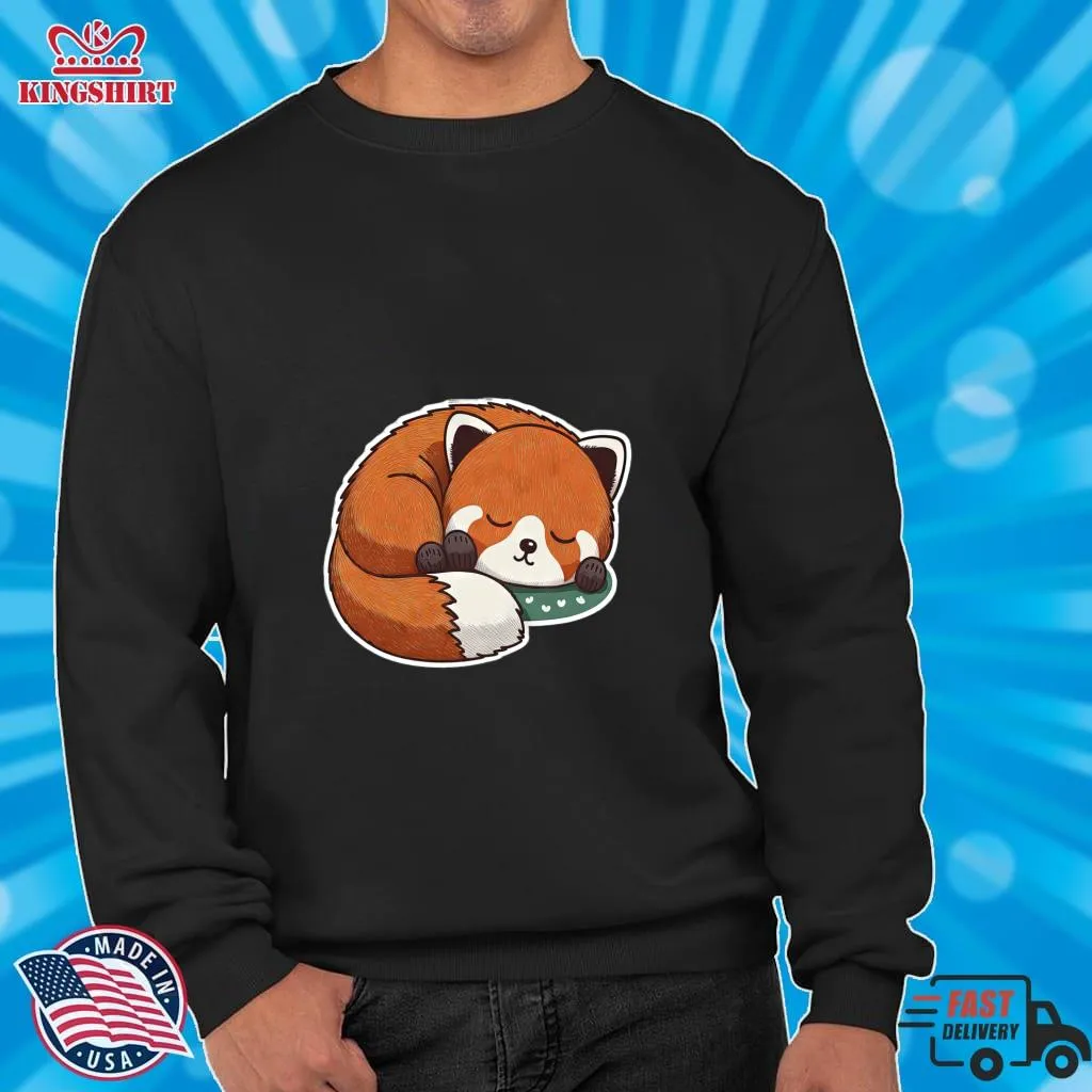 Best Lil Red Panda Nap Classic T Shirt Shirt