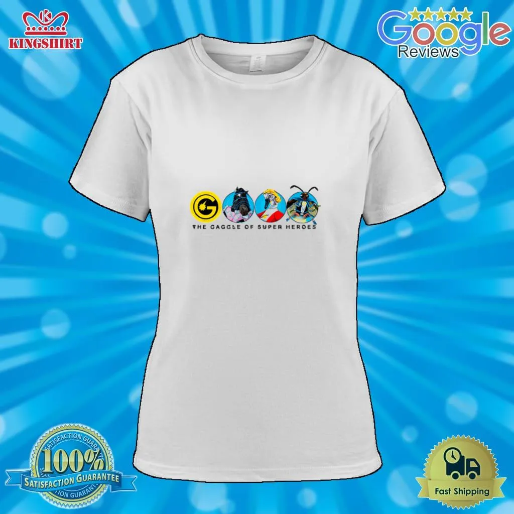 Romantic Style The Gaggle Of Super Heroes Dc Universe Shirt Unisex Tshirt