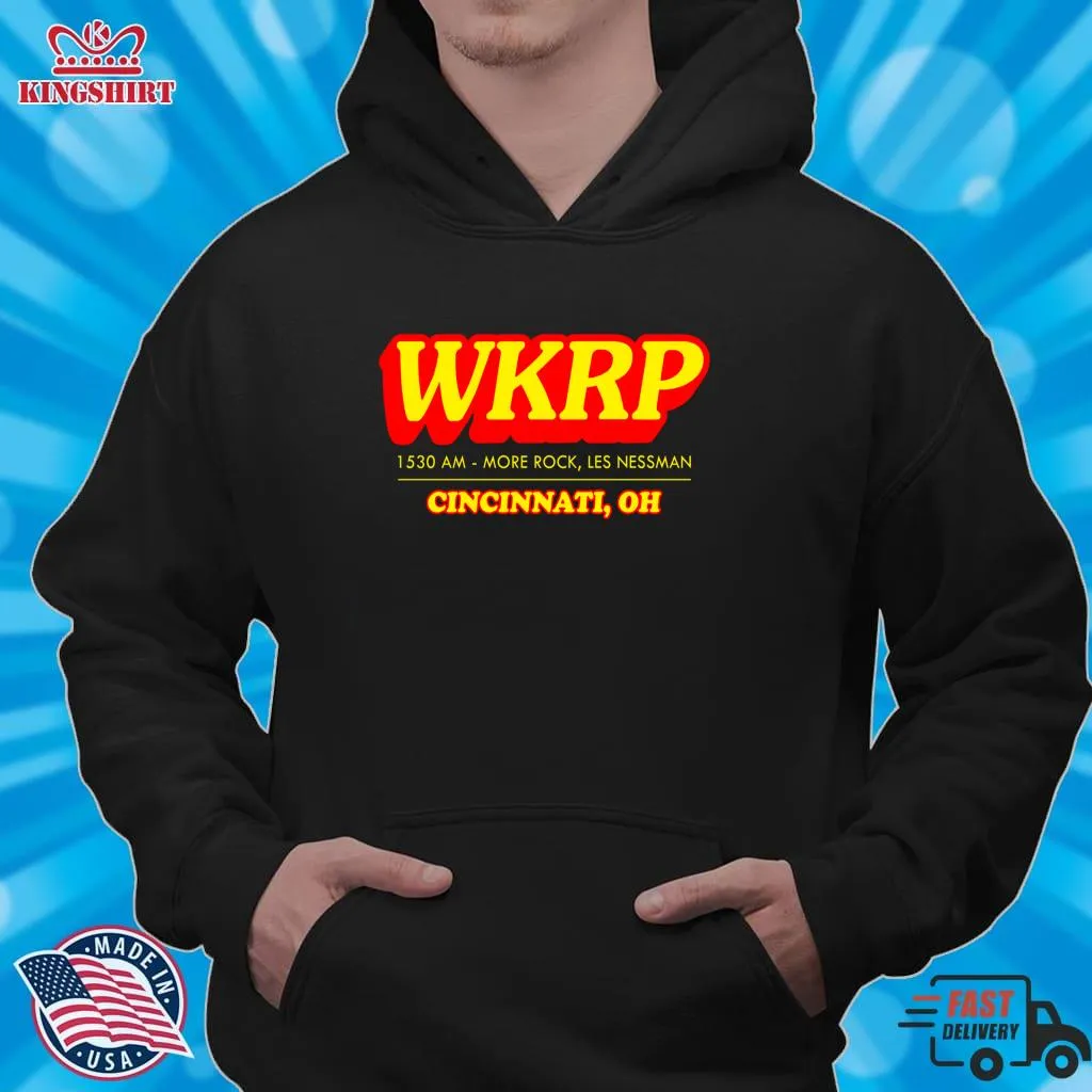 Funny WKRP Logo Classic T Shirt Unisex Tshirt