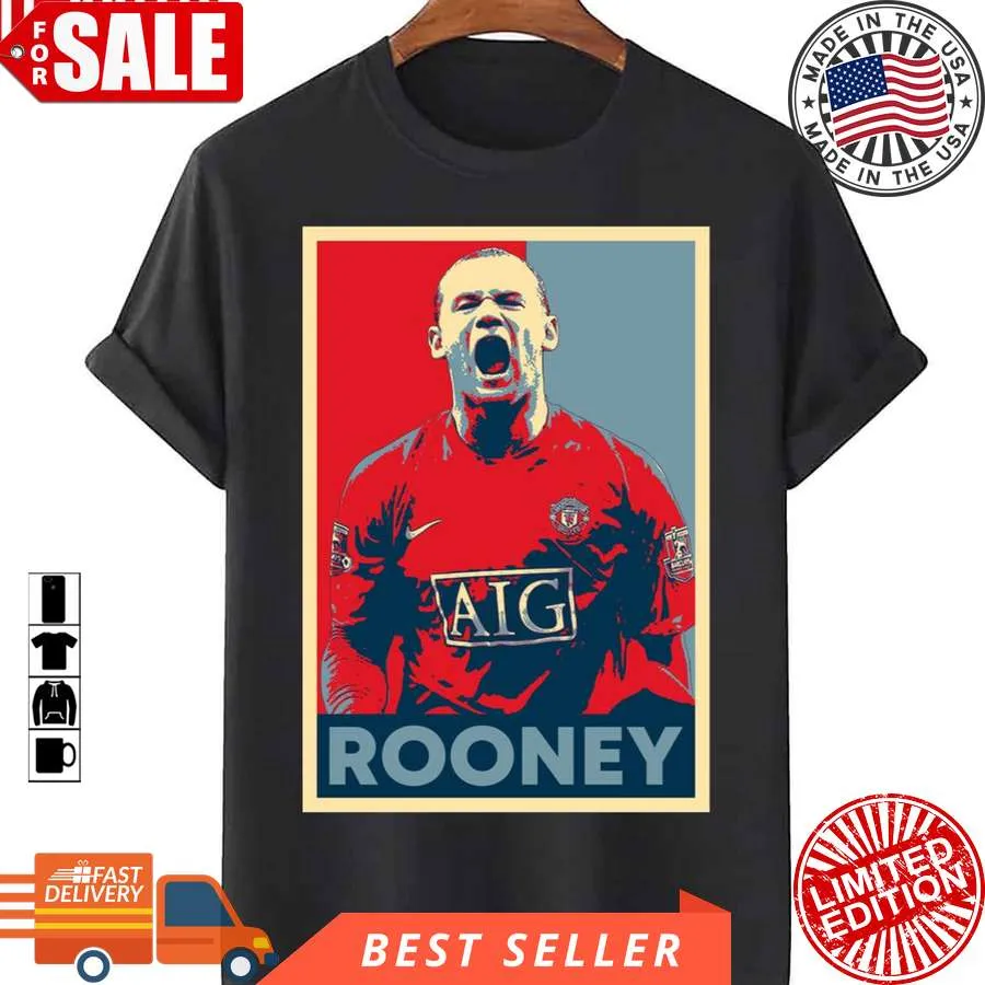 Oh Wayne Rooney Hope Unisex T Shirt Size up S to 4XL