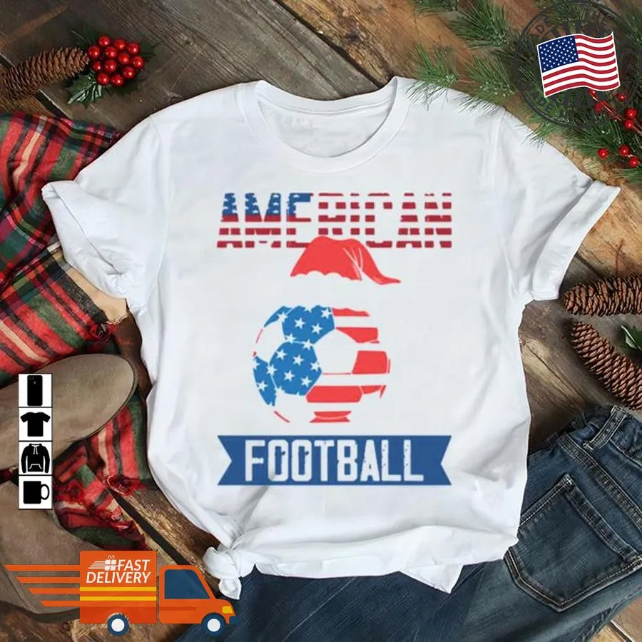 Awesome Wc Usa Flag Player Football American Team Is My Favorite Season Christmas Shirt Long Sleeve