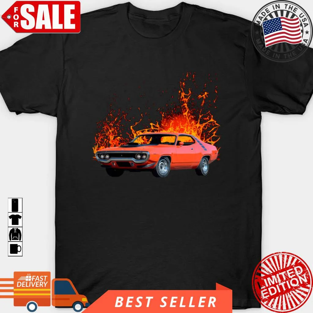 1971 Roadrunner In Our Lava Series On Front And Back T Shirt, Hoodie, Sweatshirt, Long Sleeve Vintage T-shirt