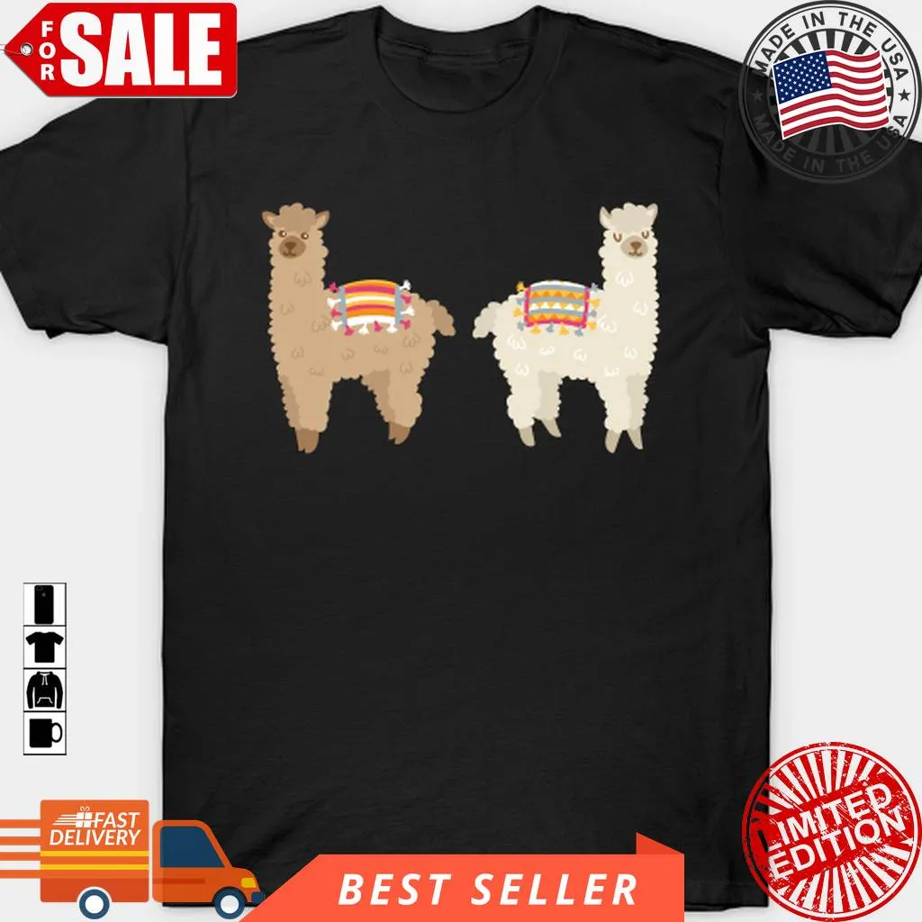 Alpaca, Llama, Quirky, Sticker T Shirt, Hoodie, Sweatshirt, Long Sleeve Unisex Tshirt