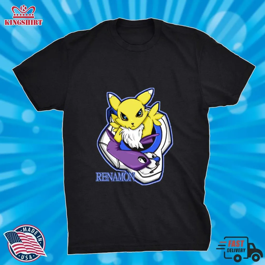 Renamon Chracter In Digimon Shirt vintage t-shirt