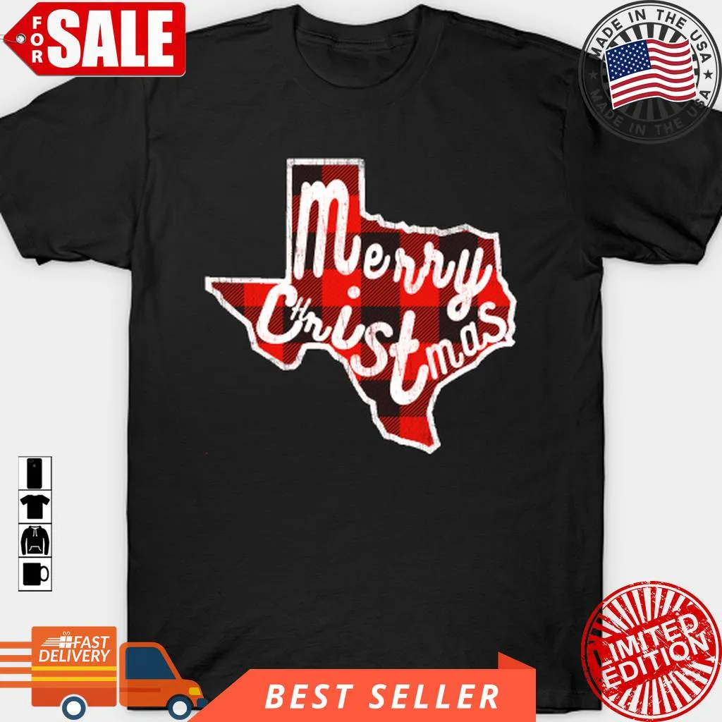 Buffalo Plaid Christmas Texas 2022 T Shirt, Hoodie, Sweatshirt, Long Sleeve Plus Size