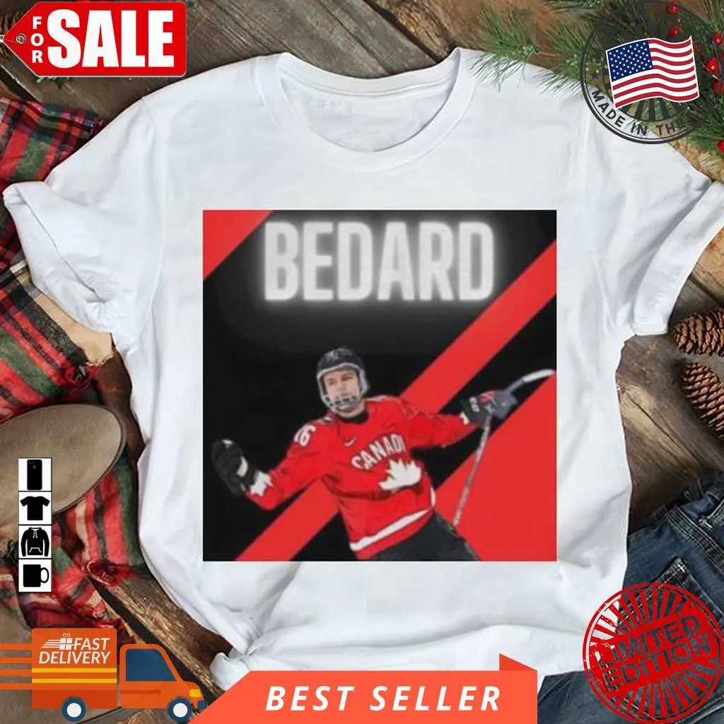 Romantic Style Connor Bedard Regina Pats Ice Hockey Shirt Unisex Tshirt