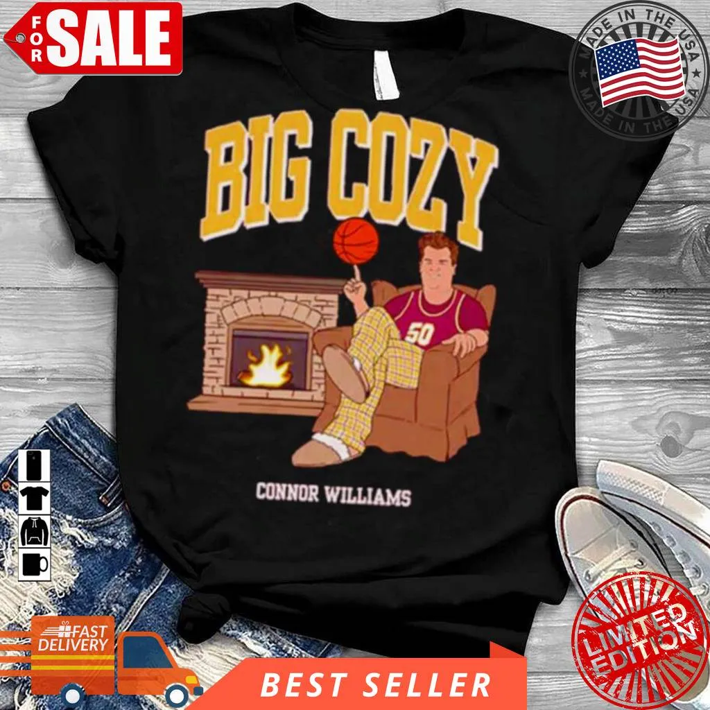 Connor Williams Big Cozy Shirt Trendy T-shirt