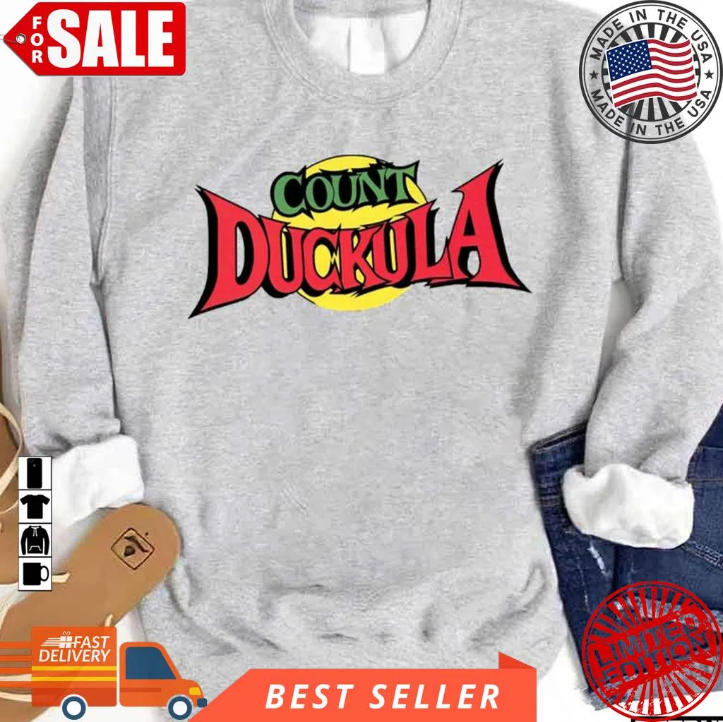 Count Duckula Logo Unisex Sweatshirt Vintage T-shirt