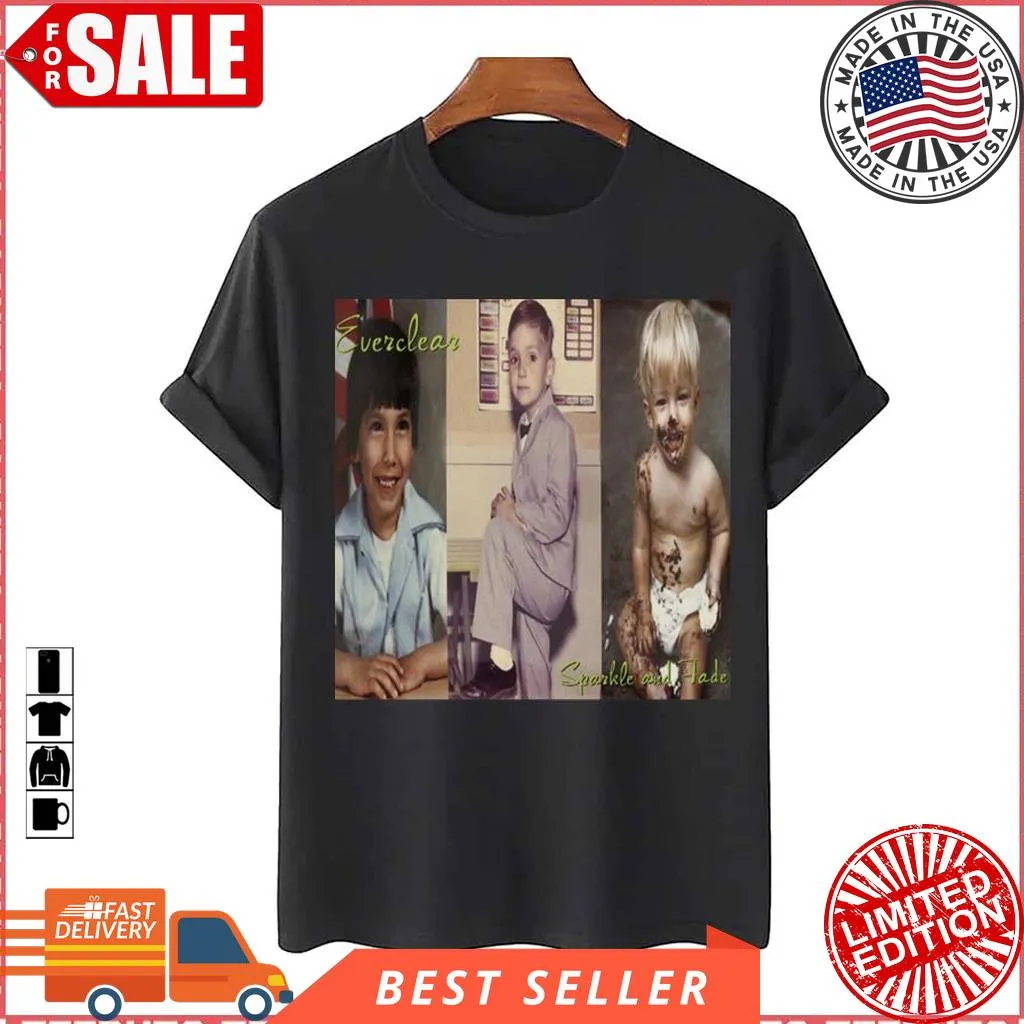 Everclear Album Sparkle And Fade Unisex T Shirt Vintage T-shirt