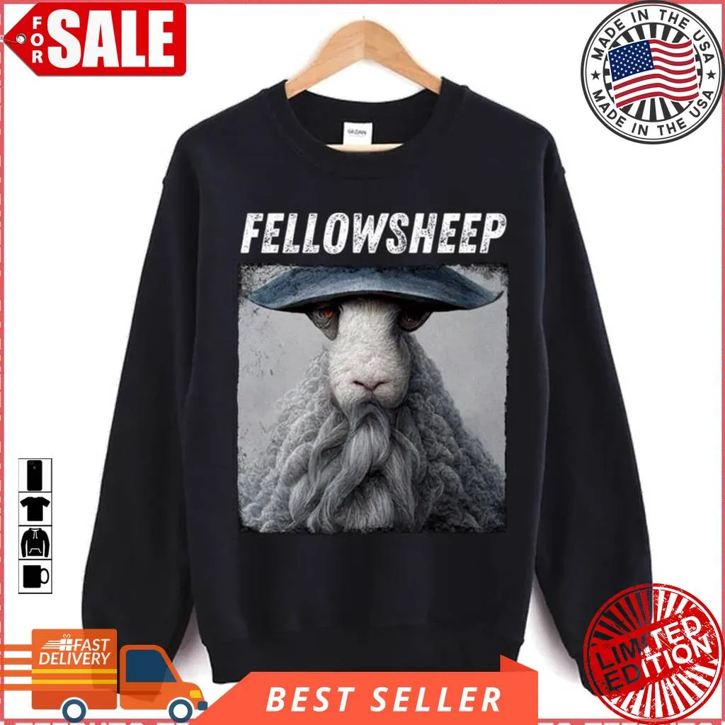 Fellowsheep Wizard Sheep Funny Unisex Sweatshirt Unisex Tshirt