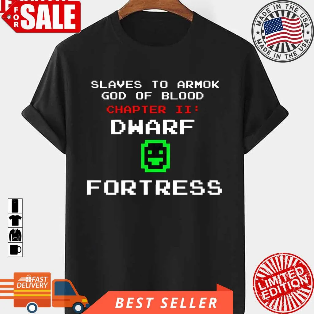 God Of Blood Chapter Ii Slaves To Armok Dwarf Fortress Game Unisex T Shirt Comfortable T-shirt