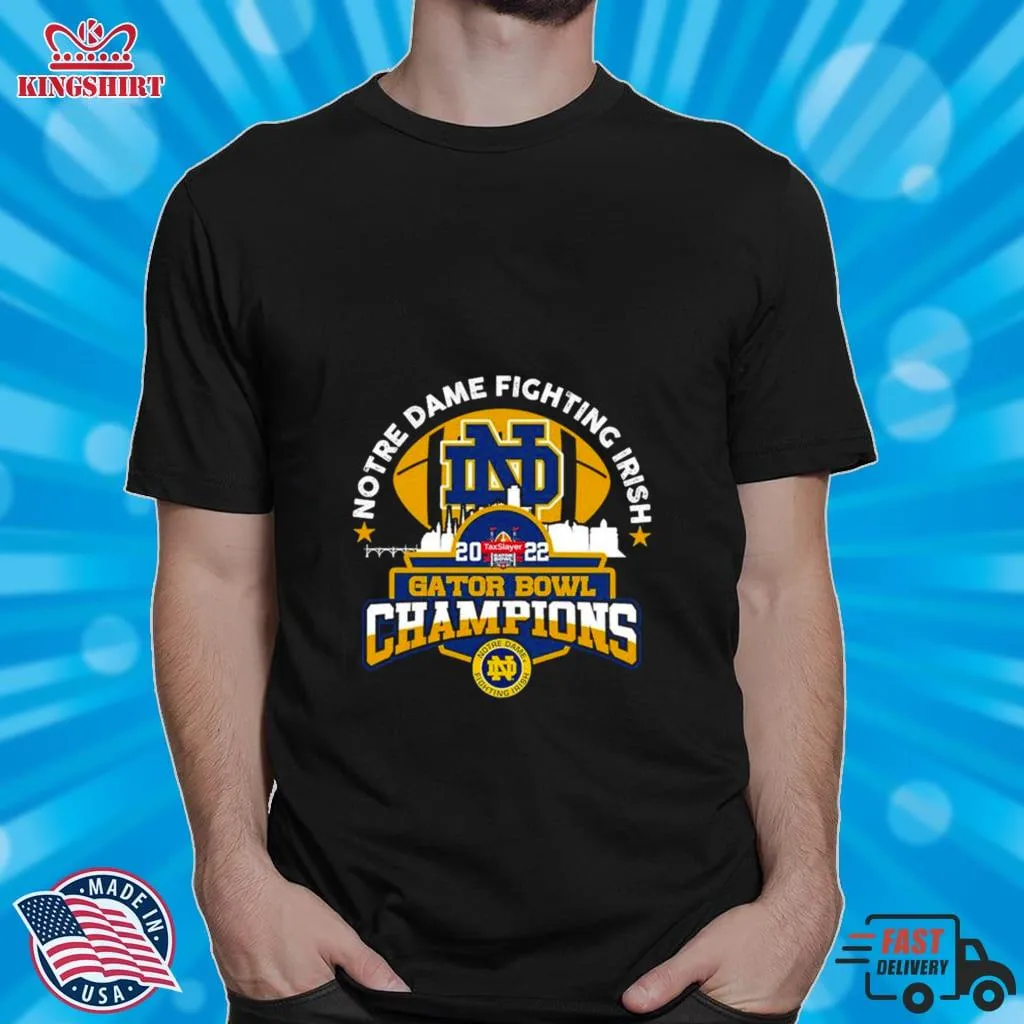 Notre Dame Fighting Irish 2022 Gator Bowl Champions 2022 Shirt Vintage T-shirt