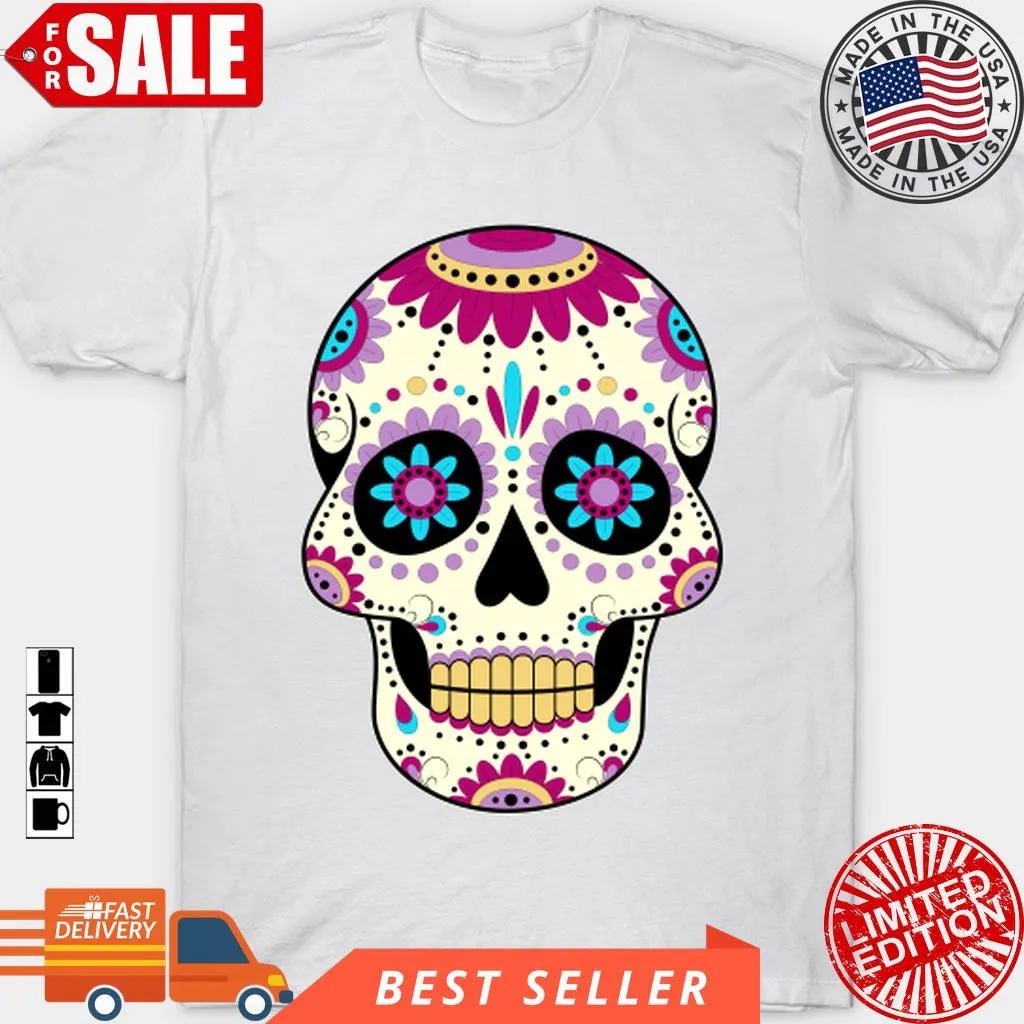 Mexican Skull T Shirt, Hoodie, Sweatshirt, Long Sleeve Size up S to 4XL