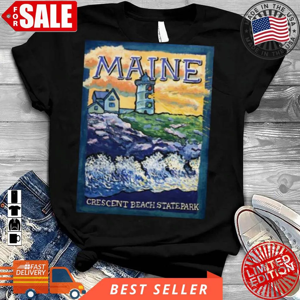 Noah Kahan Maine Beach State Park Shirt Cotton T-shirt