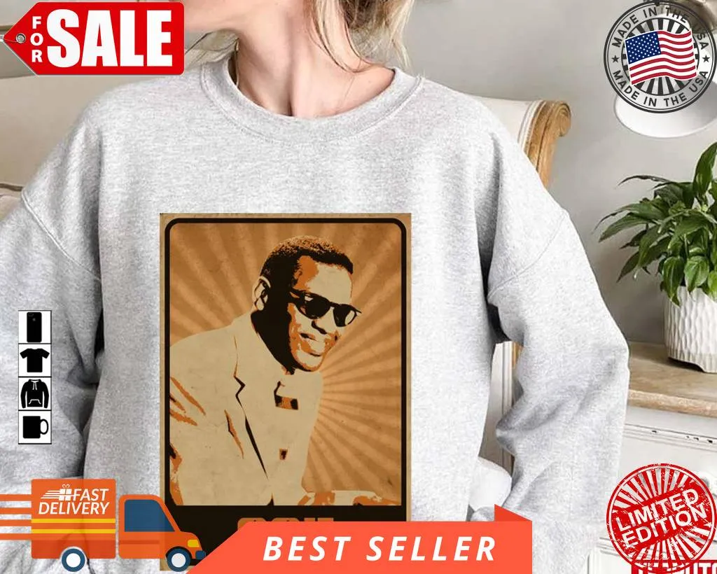 Ray Charles Ray Vintage Unisex Sweatshirt Plus Size
