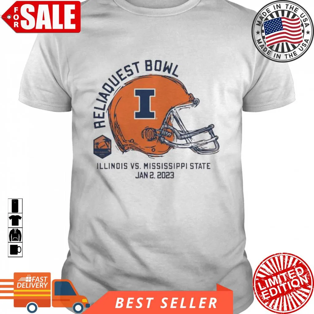 Best Reliaquest Bowl Illinois Vs Mississippi State Jan 2, 2023 Shirt