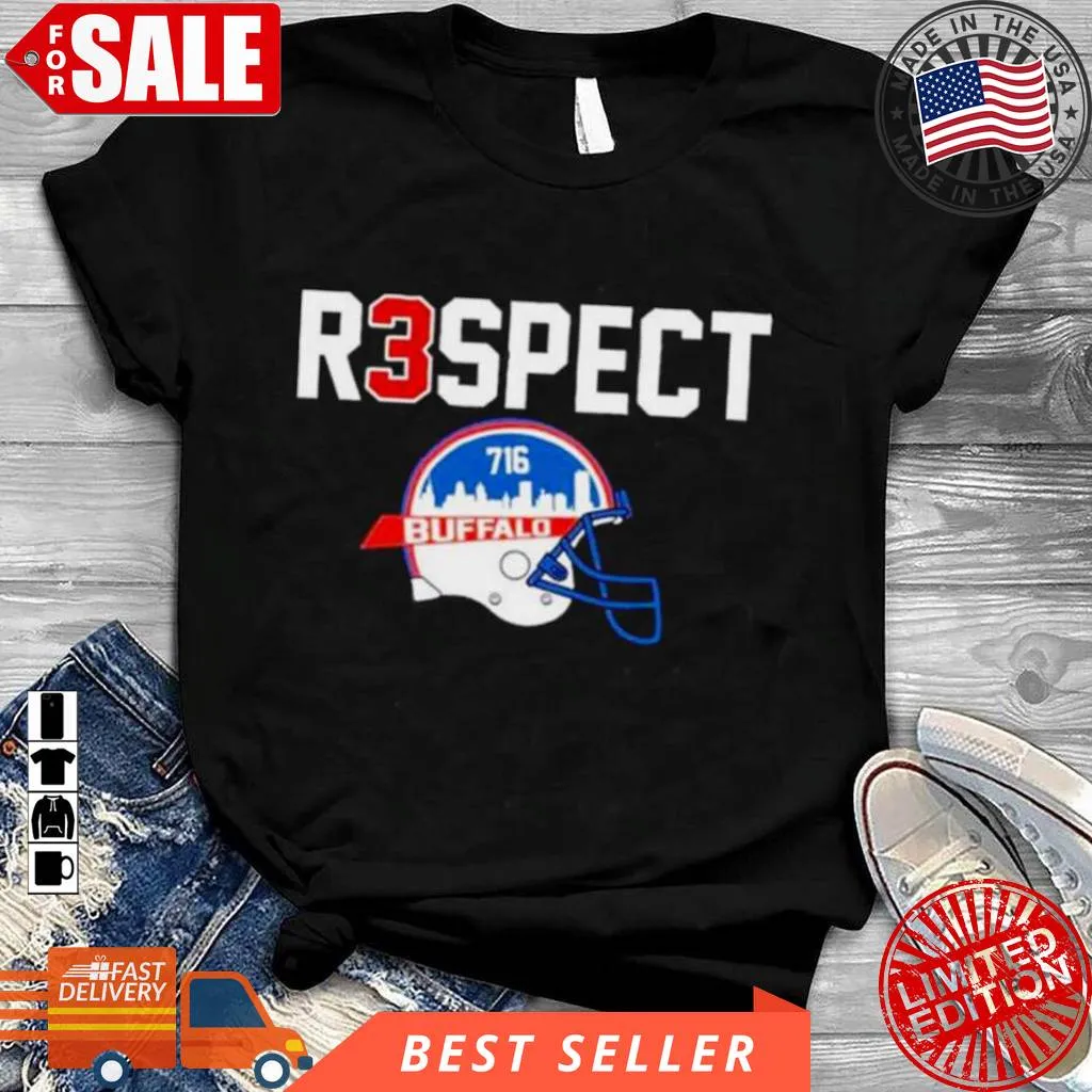 Respect Damar Hamlin Buffalo Bills Shirt Cotton T-shirt