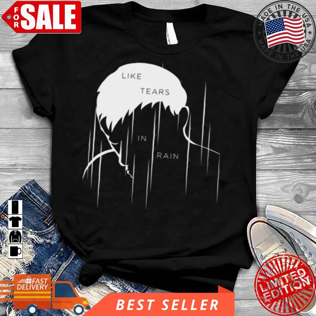 Rutger Batty Tears In Rain Blade Runner 1982 Shirt Cotton T-shirt