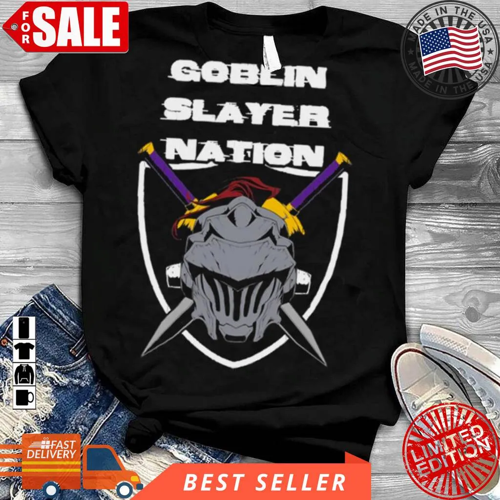 Slayer Nation Colored Goblin Slayer Shirt Trendy T-shirt