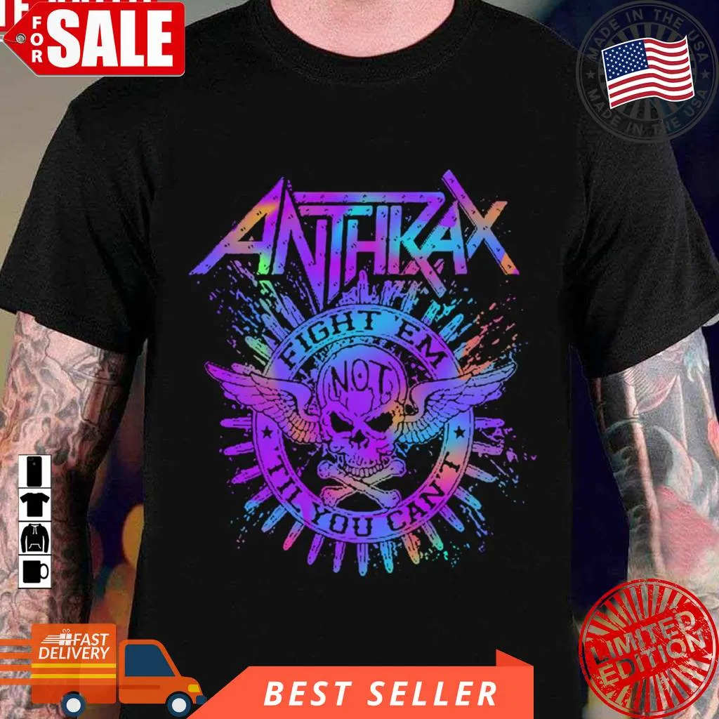 The Threat Is Real Perfect Gift Anthrax Band Unisex T Shirt Trendy T-shirt