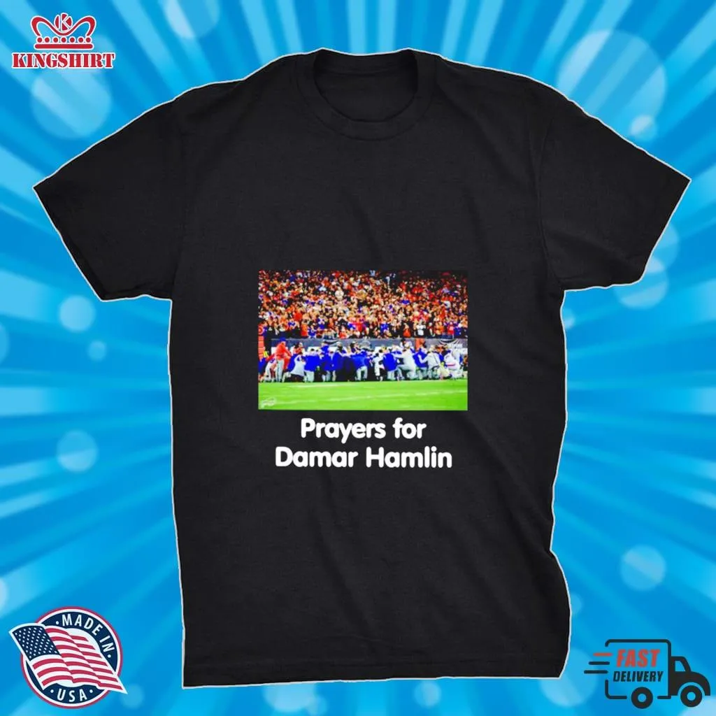 Prayers For Damar Hamlin Buffalo Bills Shirt Trendy T-shirt