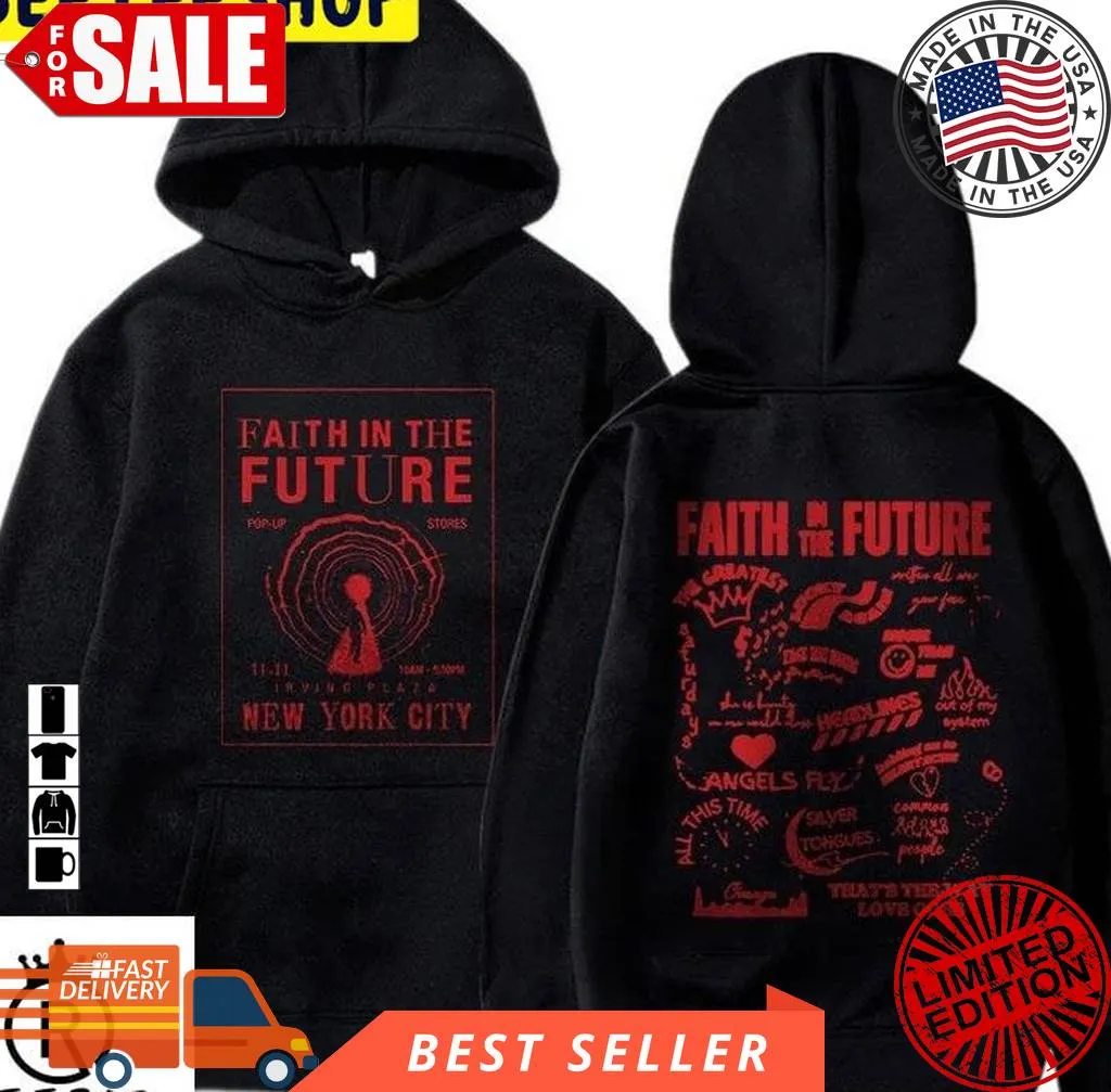 The cool Tour 2023 Louis Tomlinson Faith In The Future Double Side Trending Unisex Shirt Unisex Tshirt