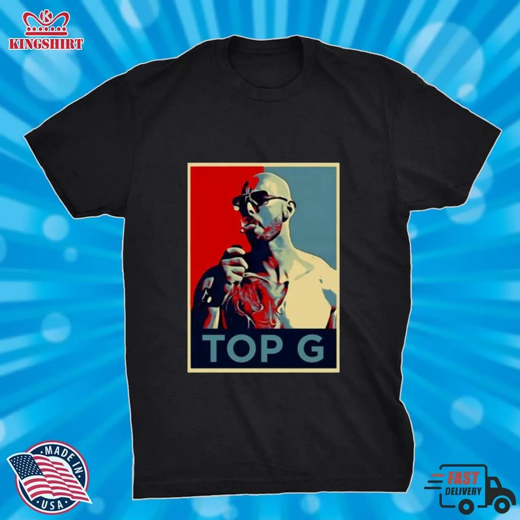 Andrew Tate Top G Hope Parody Vintage Shirt Size up S to 4XL