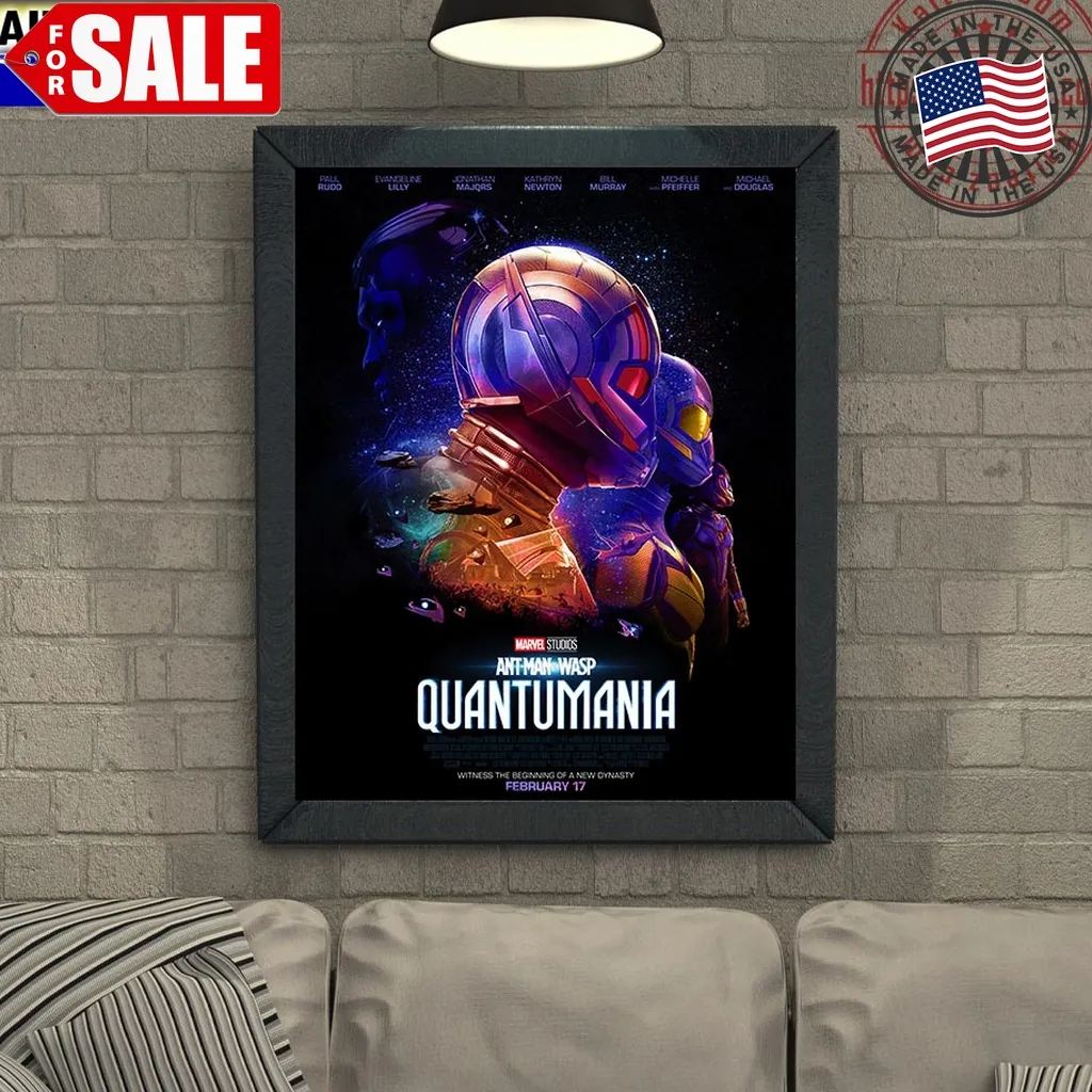 Ant Man And The Wasp Quantumania In The College Football Playoff National Championship Art Decor Poster