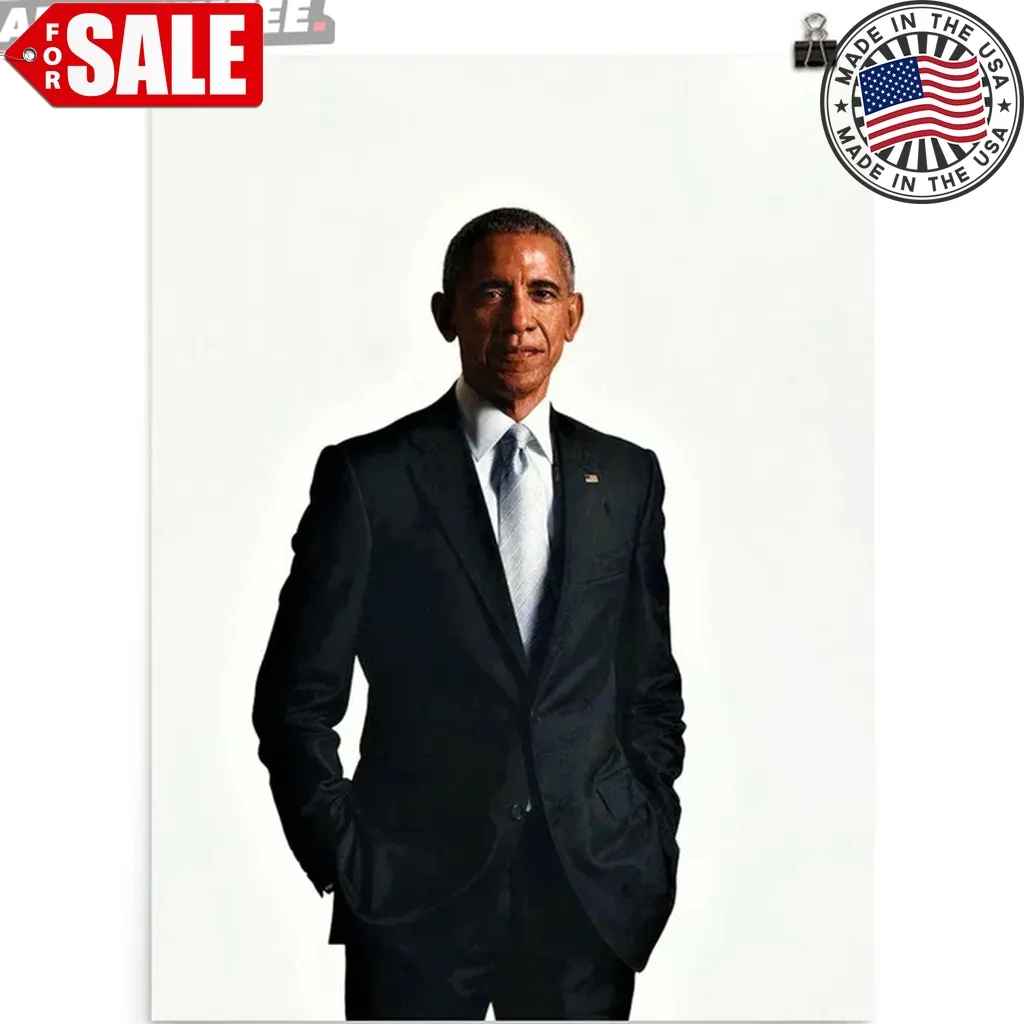 Barack Obama Official Portrait Print Best Poster