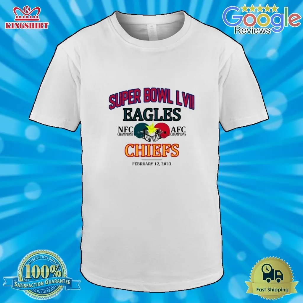Super Bowl Lvii 2023 Nfc Champions Vs Afc Champions Shirt Unisex Tshirt